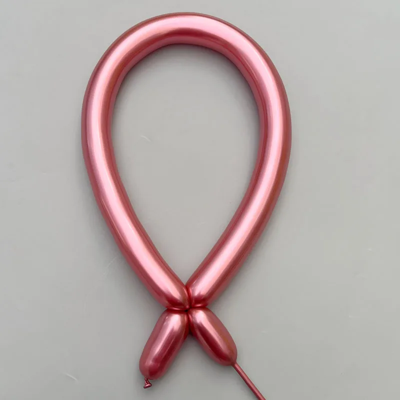 20/50/100pcs Magic Long Balloons DIY Latex Balloons Wedding Birthday Christmas Party Glossy Metal Inflatable Balloon Decorations