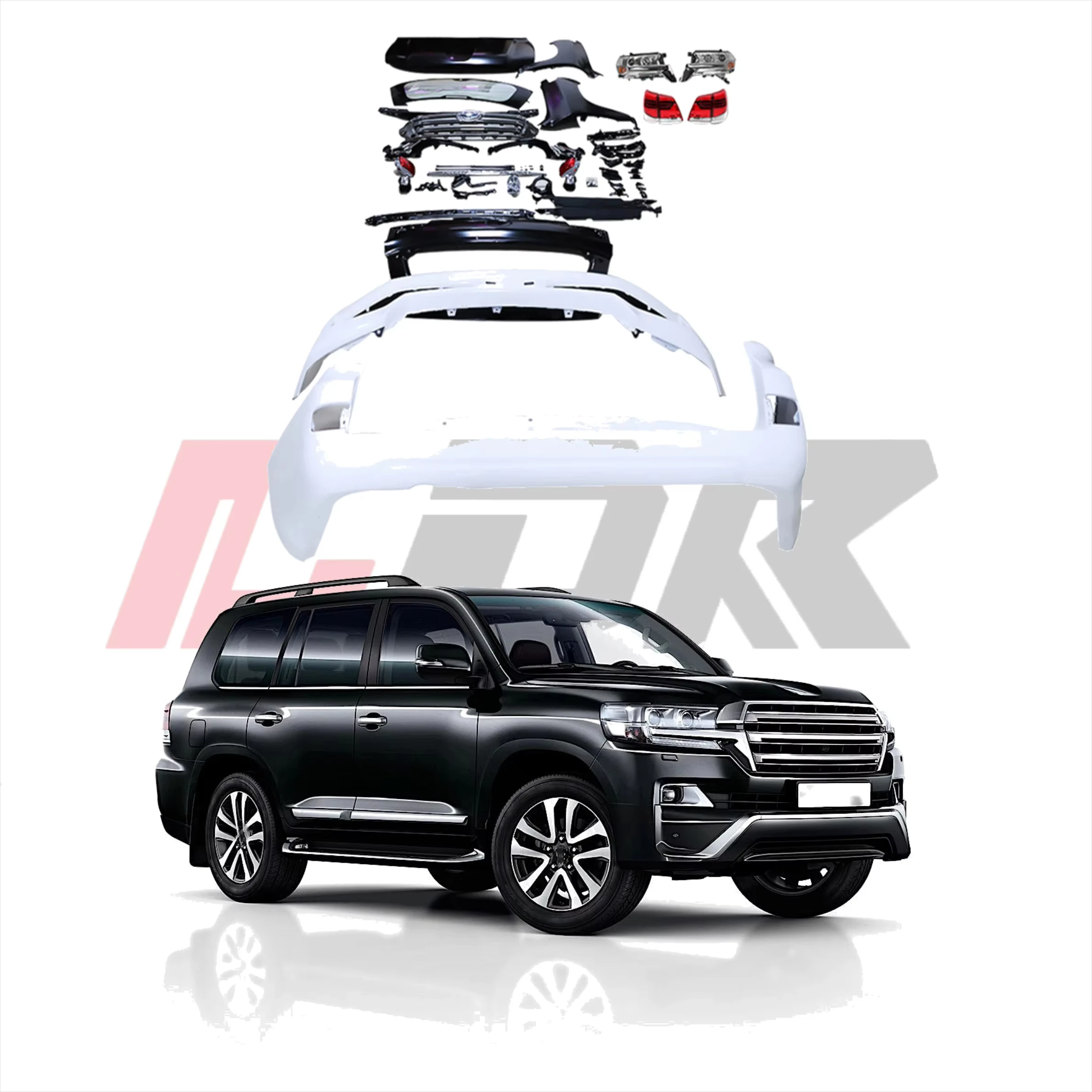 

Original Quality Facelift Bodykit for 2008-2015 for for Land Cruiser LC200 Newest Auto Accessories Including Bumper