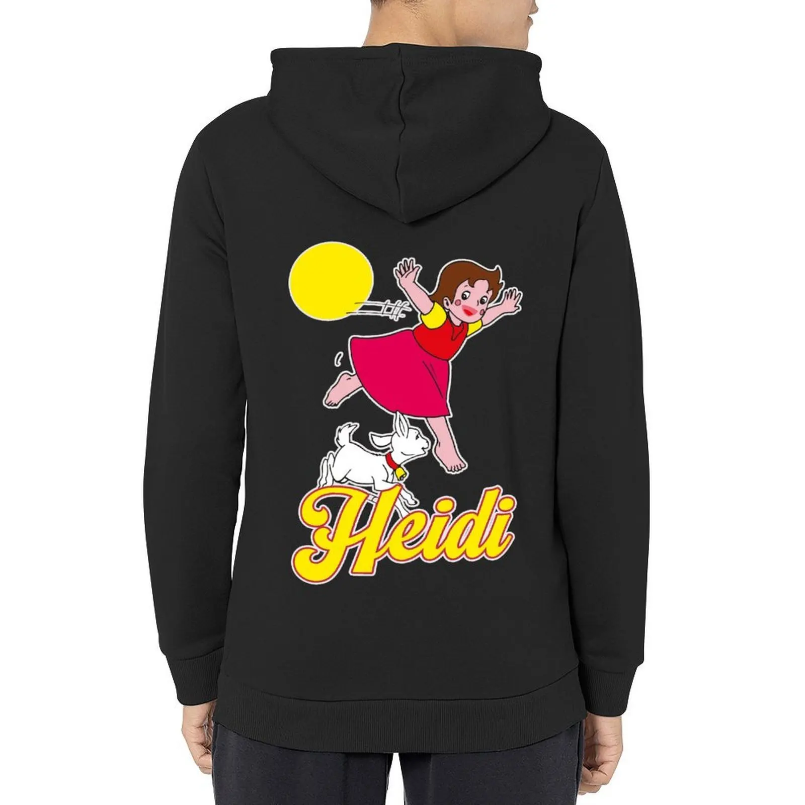 

Heidi, your world is the mountains, retro series Hoodie anime clothes fashion men aesthetic clothing hoodies for men