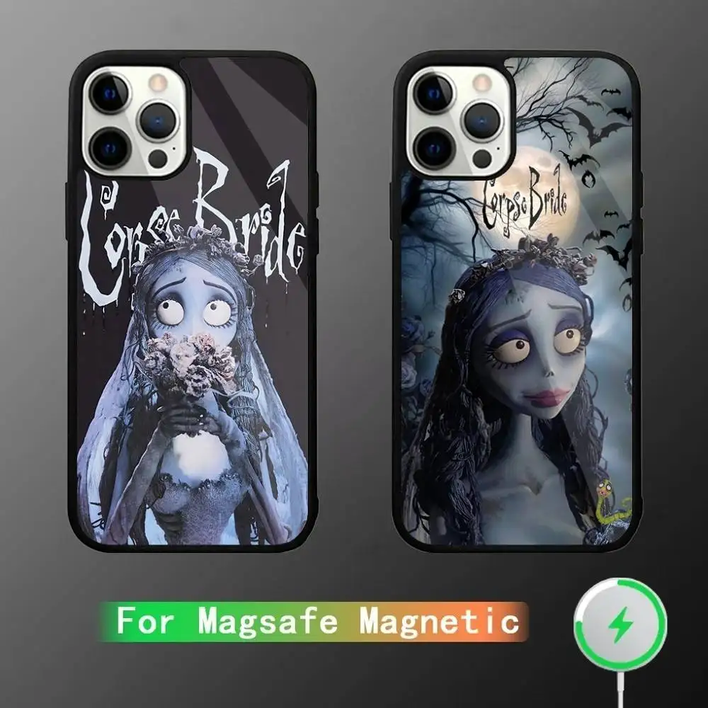 

C-Corpse B-Bride Victor Phone Case For iPhone 17,16,15,14,13,12,11,Pro,Max,Plus,Mini,SE4,E Magnetic Magsafe Wireless Charging