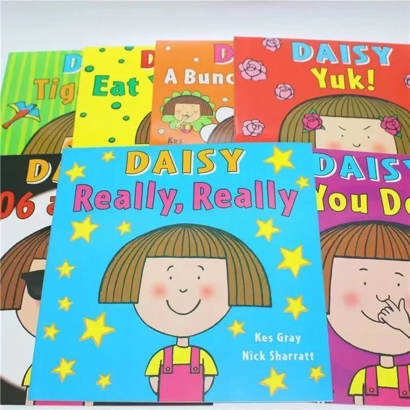 7 libri Kes grey Daisy Eat Your Peas English Reading children's Picture Storybook regalo per bambini