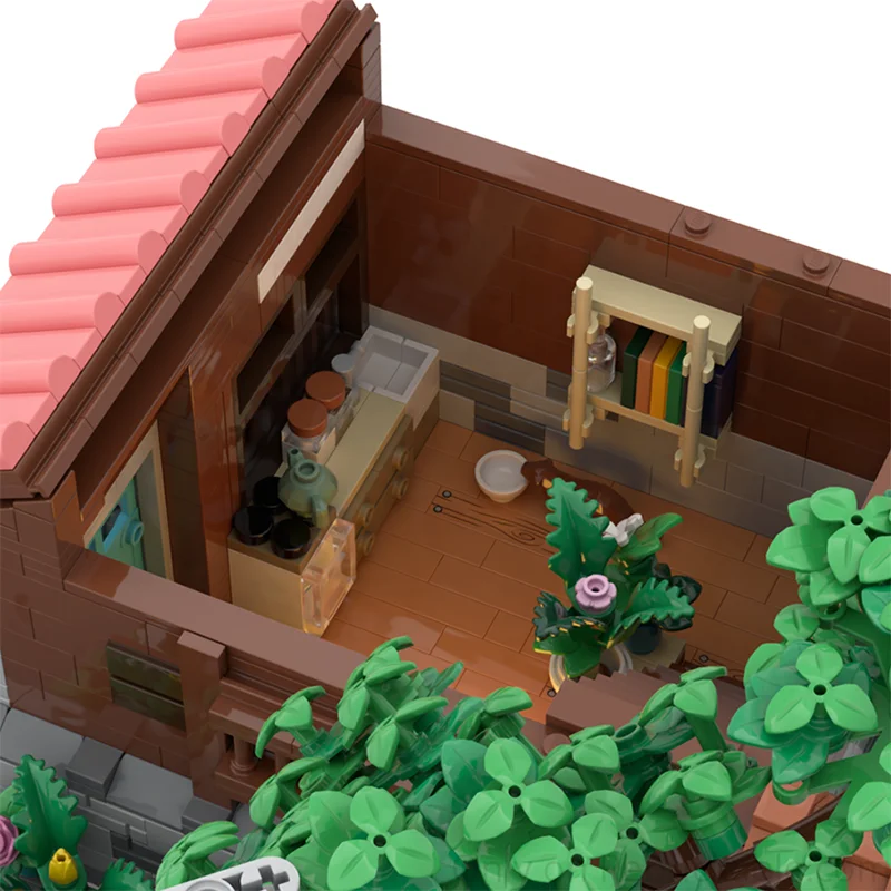 2521pcs MOC The Alley Home Modulared Model Building Blocks Christmas Gift Architecture Toy Assemble DIY Idea Brick Kids Birthday