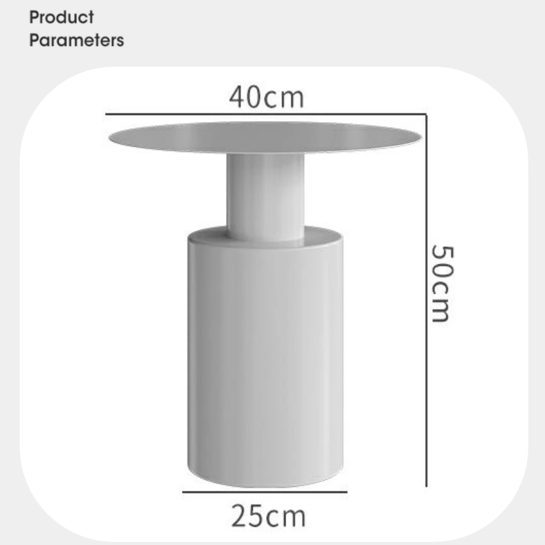 Mesa de cabeceira de luxo moderna sala de estar pequena mesa de café criativo redonda simples mesa de cabeceira dropshipping