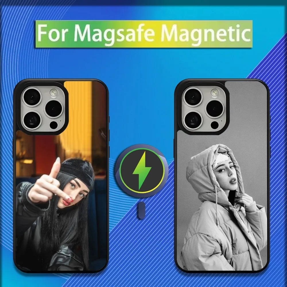 Rapper N-Nicki Nicole Phone Case For iPhone 16,15,14,13,12,11,Plus,Pro,Max,Mini Magsafe Magnetic Wireless Charging