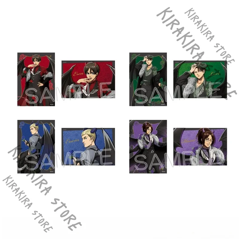 attack-on-titan-cosplay-photo-card-eren-jaeger-levi-ackerman-reiner-braun-hange-zoe-collection-high-quality-official-ornaments
