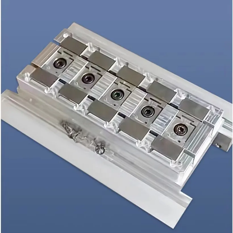 Ok Fixture CNC Machining Center Multi Station Clamping Block for Soldier Model Crafts 1PC
