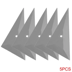 5pcs Foil Squeegee Vinyl Film Car Wrap Auto Home Office Car Film Sticker Install Cleaning Silver Scraper Window Tints Tool 5A73