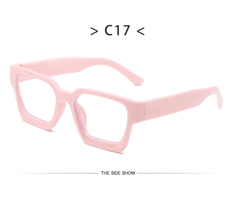 Neue Vintage-Sonnenbrille für Damen und Herren, Quadratischer PC-Rahmen, Marken-Designer Retro-Shades, Modische Sonnenbrille ﻿ für Männer – Detail 26