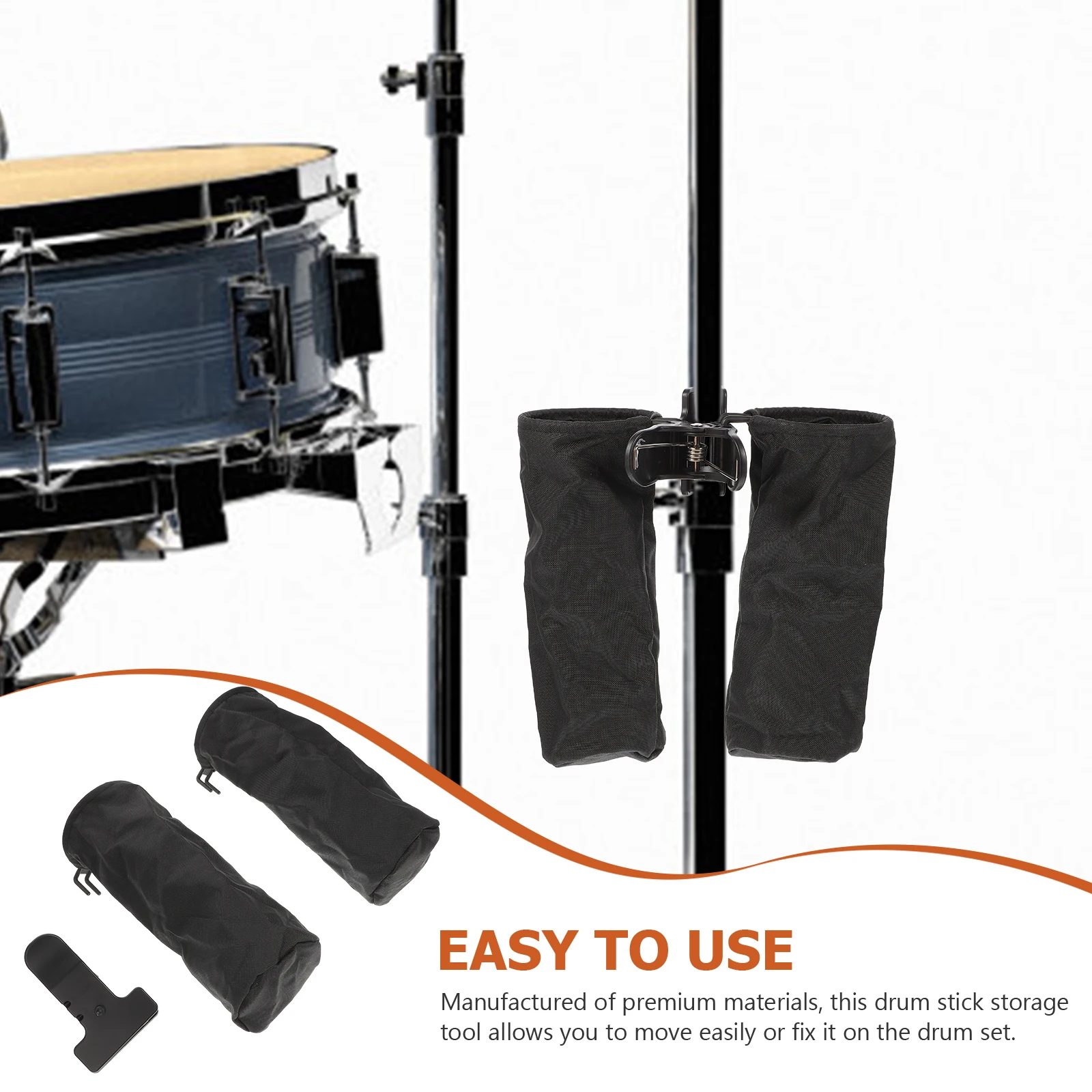 

Holders Drum Stick Storage Bucket Portable Bag Multifunction Drumstick Container