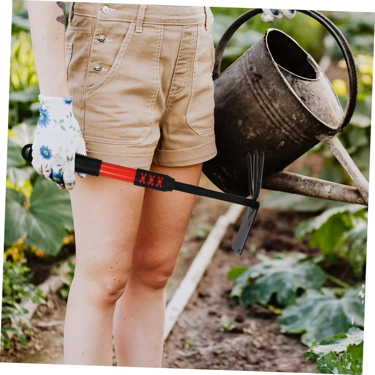 Gardening Tools Farm Tools Farming Tools Gardening Hoe Vegetable Digging Tool Mini Tools Heavy Duty Rake Garden Cultivator Hoe D