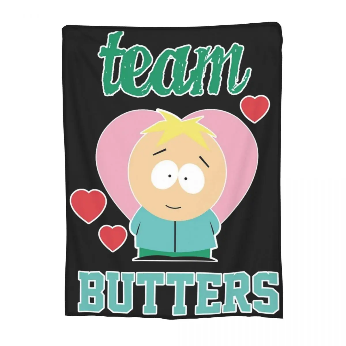 SOUTHPARKs TEAM BUTTERS Blankets Ultra-Soft Coral Fleece Plush Comfort Gift Throw Blanket Quilt