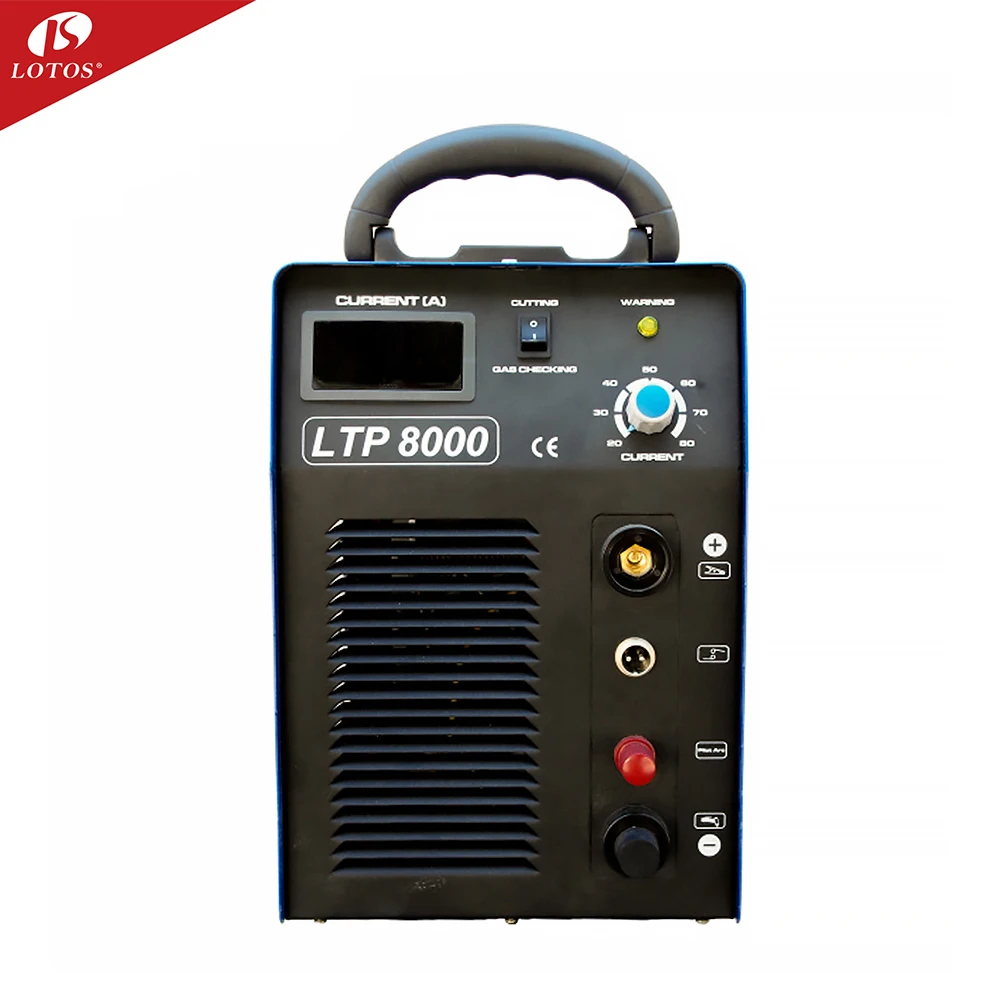 Lotos LTP8000 Portable Air Plasma Cutter Cut 40 /60 /70/80/100 Cutting Machine