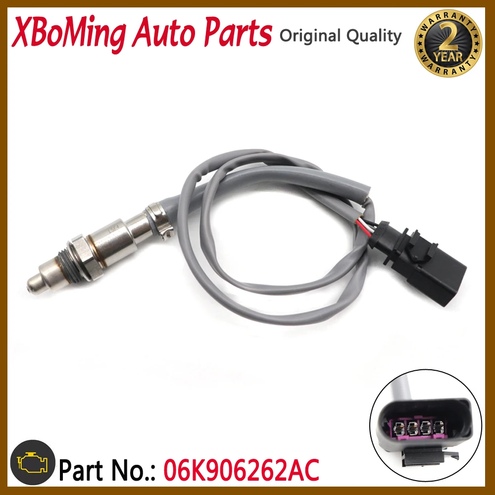 Car Downstream Air Fuel Ratio Oxygen O2 Lambda Sensor For AUDI A3 S3 TT TTS For Volkswagen Passat Golf Skoda Octavia 06K906262AC