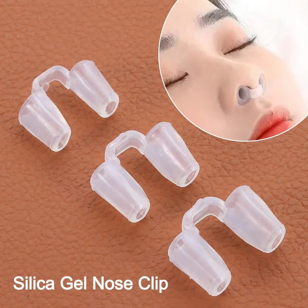 Postoperative Silikagel-Nasenklammer Transparente Silikon-Nasenformung Unterstützung zur Nasenformung Anpassbare Rhinoplastie