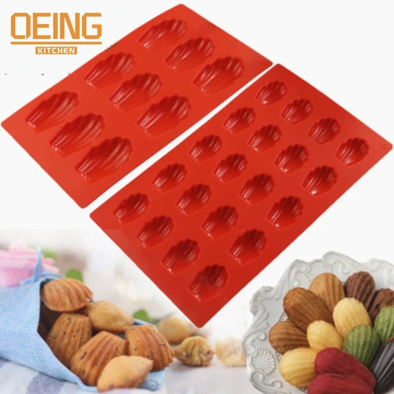 Madeleine Silicone Cake Mold Form for Non Stick Silicone Baking  Pan Pastteria and Pastry Molds Accessories