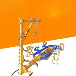 Small Portable Auto Body Straightener, Mobile Frame‑Type Girder Calibrator for Automotive Structural Repair Work