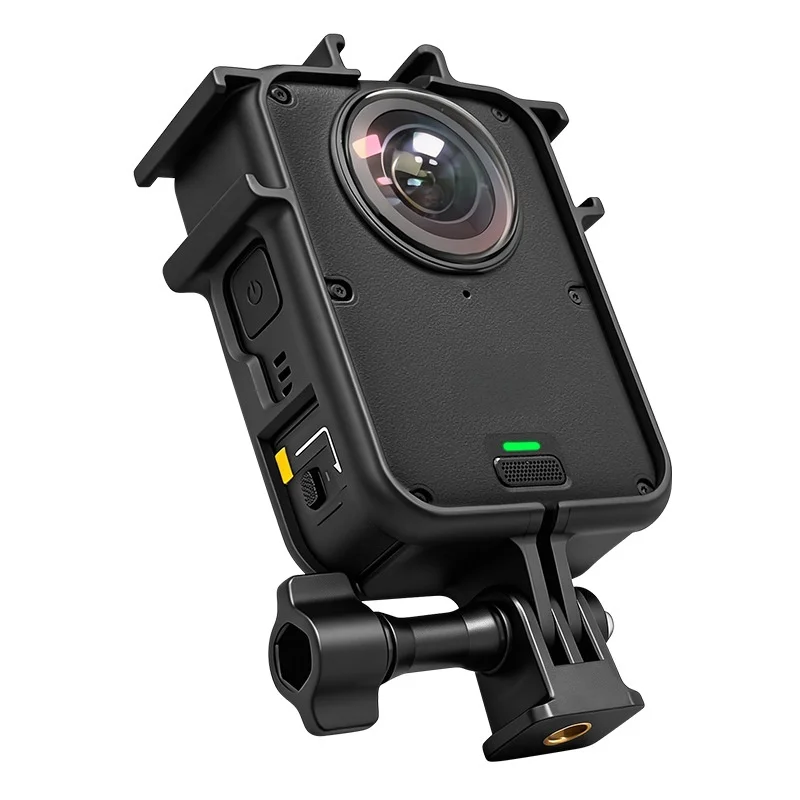 Shockproof Protective Case for DJI OSMO 360 2/1, Durable Plastic Panoramic Camera Edge Frame