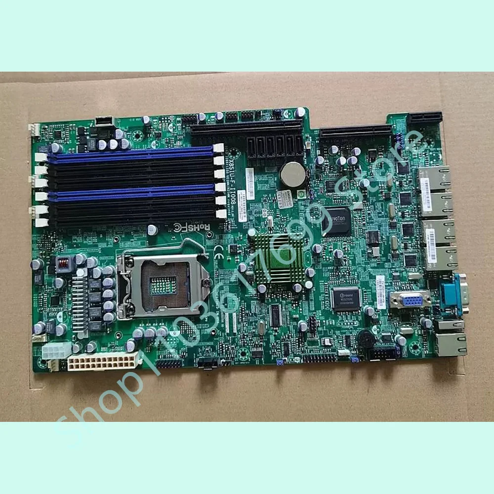 For Supermicro Equipment Machine Motherboard X8SIU-F Server Motherboard X8SIU-F-II008