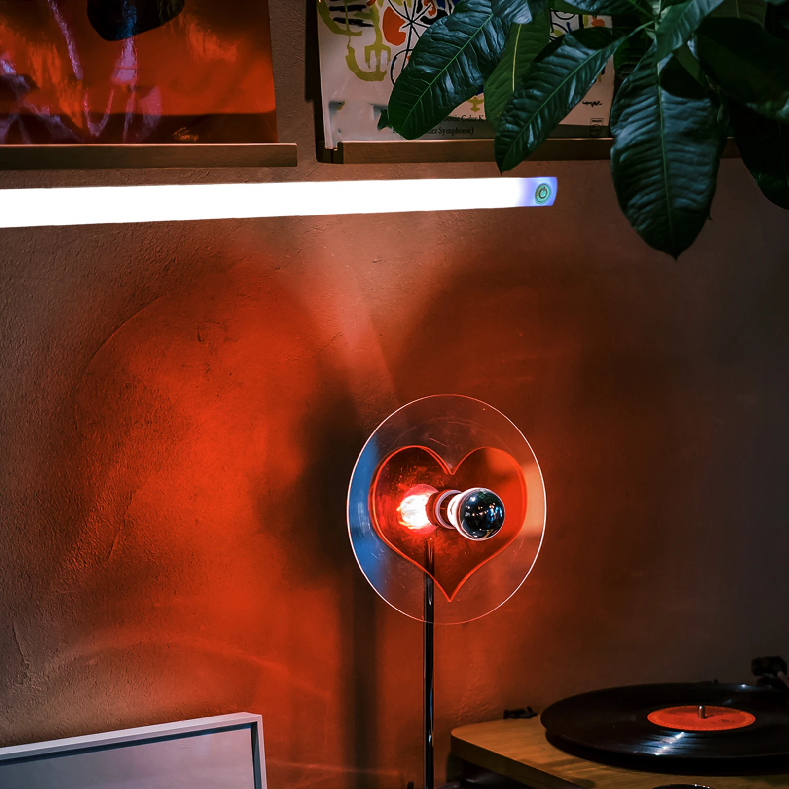 

1Set LED Touch Reading Light USB Powered Eye Protection Lamp Double Sided Adhesive Easy Install Cabinet Light Bar