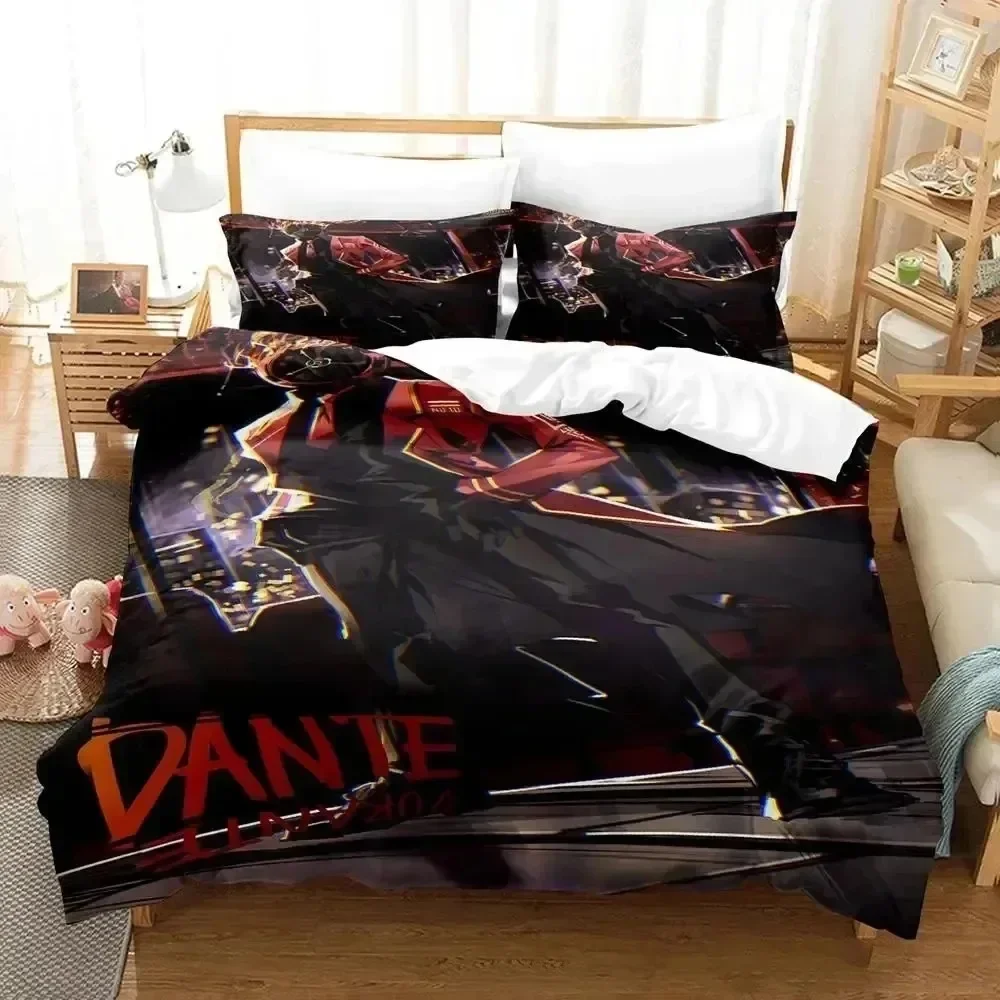 Anime Game Limbus Company Bedding Set Bedroom Soft Modern Bedspreads Comefortable Kids Duvet Cover Quilt Cover And Pillowcase