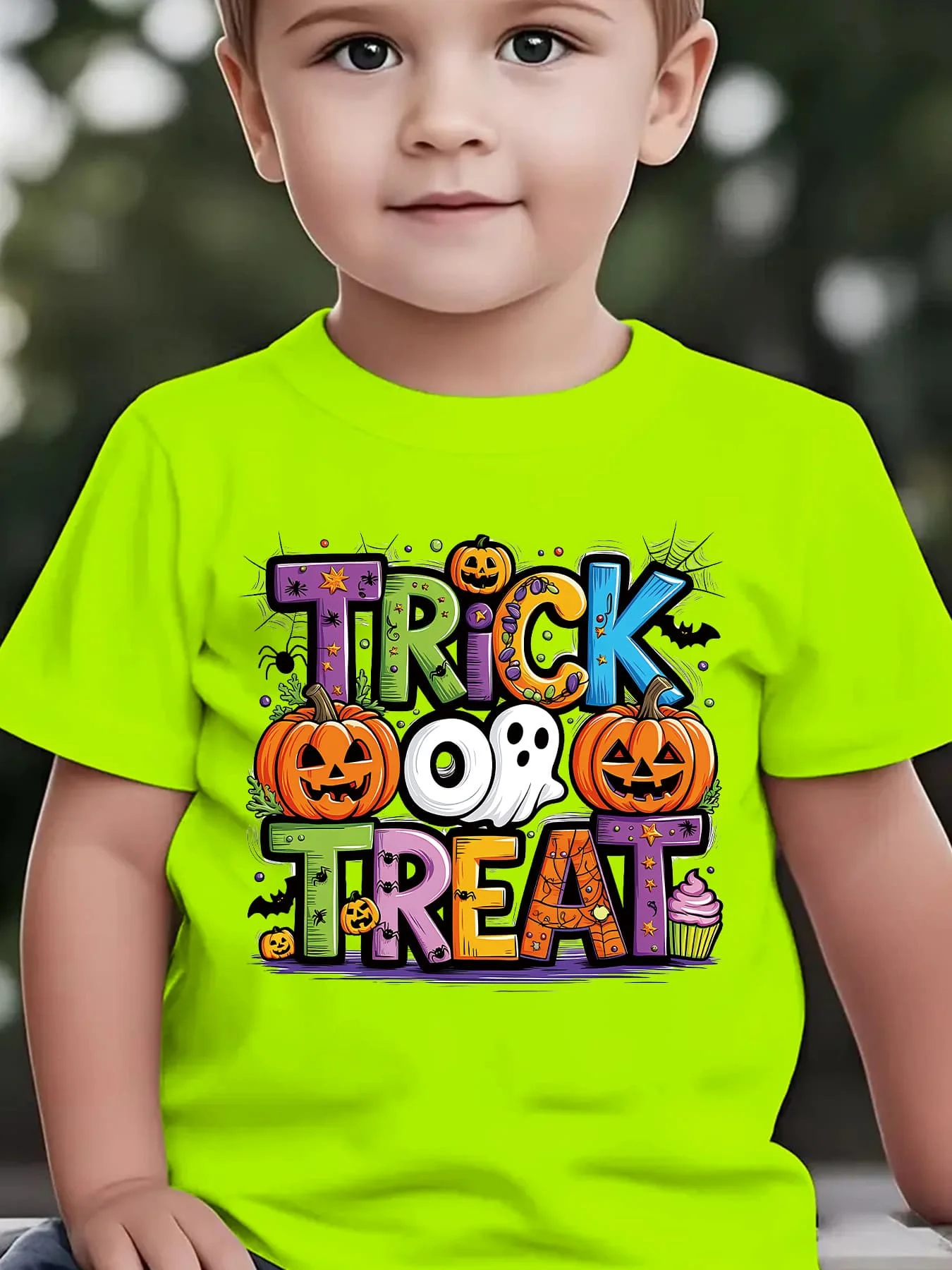 Halloween Summer Children's Fashion T-shirt 