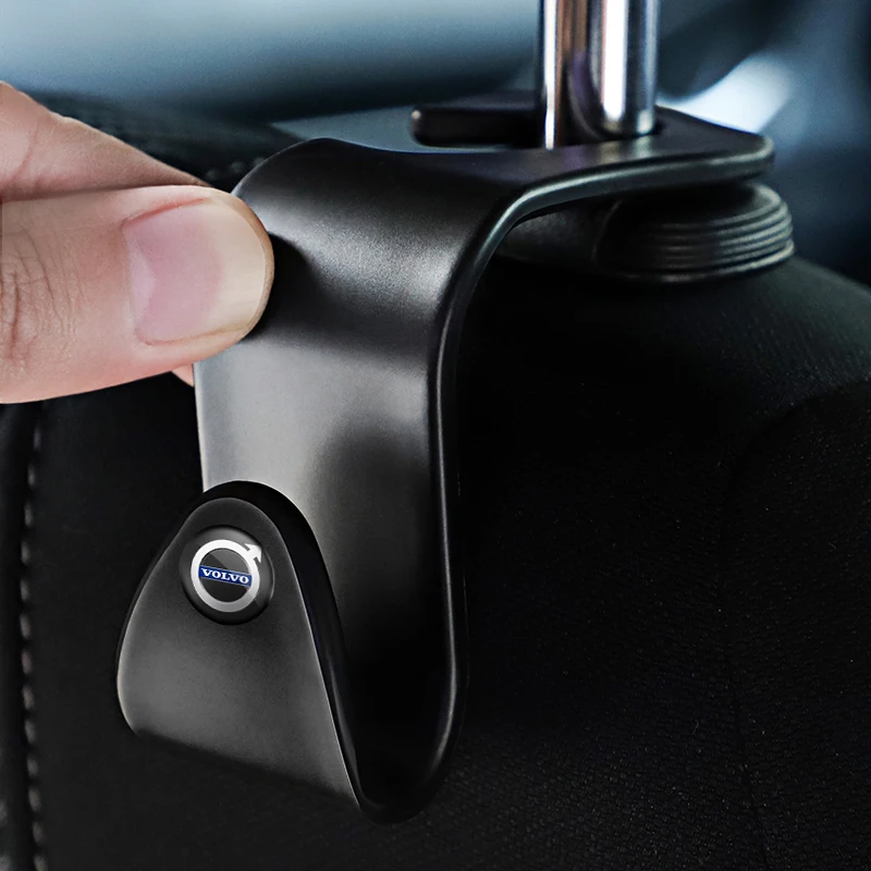 

2 PCS ABS Car Styling Seat Back Hook Accessories for Volvo XC60 V50 V40 XC90 S60 S40 S80l V90 V60 EX90 S90 XC40 C40 S70