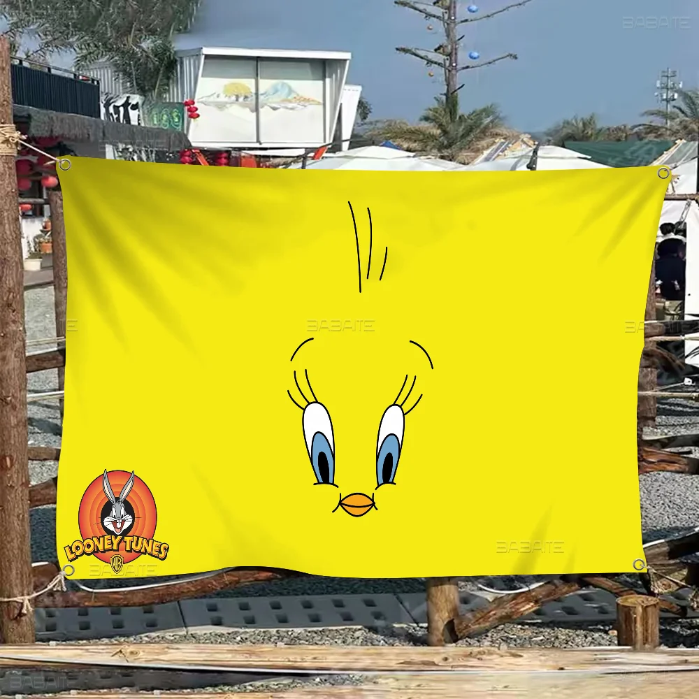 Looney Tunes T-Tweety Bird Advanced Printing Commercial Advertising Flag Company Party Banner