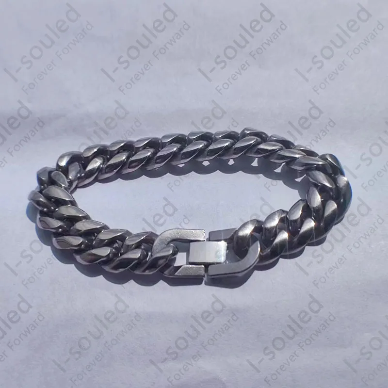 Handsome Masculine Titanium Mens Bracelet Beautiful Crafted Jewelry Best Gift Lightweight and Fits Perfectly