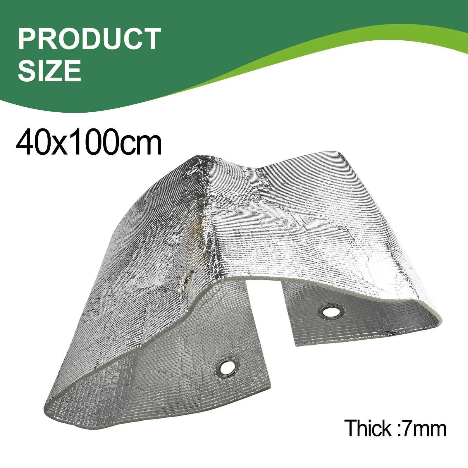 طبقة مزدوجة الألومنيوم احباط نافذة طبقة عازلة 6 مللي متر سميكة التحكم في الحرارة الخصوصية ظلة لغرفة سقف وشاح 99% UV كتلة #4