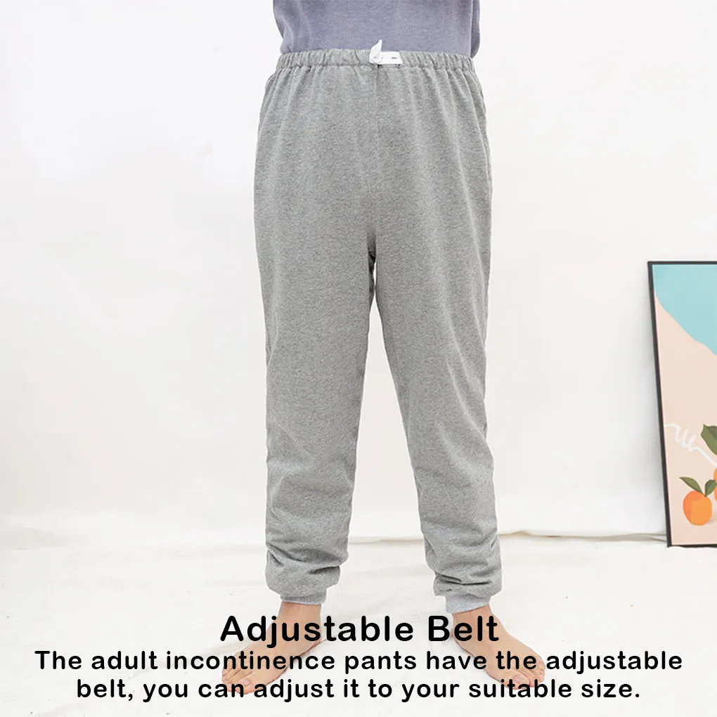 Pantalones impermeables reutilizables para adultos, pantalones cortos de algodón, resistentes a la suciedad, a prueba de fugas