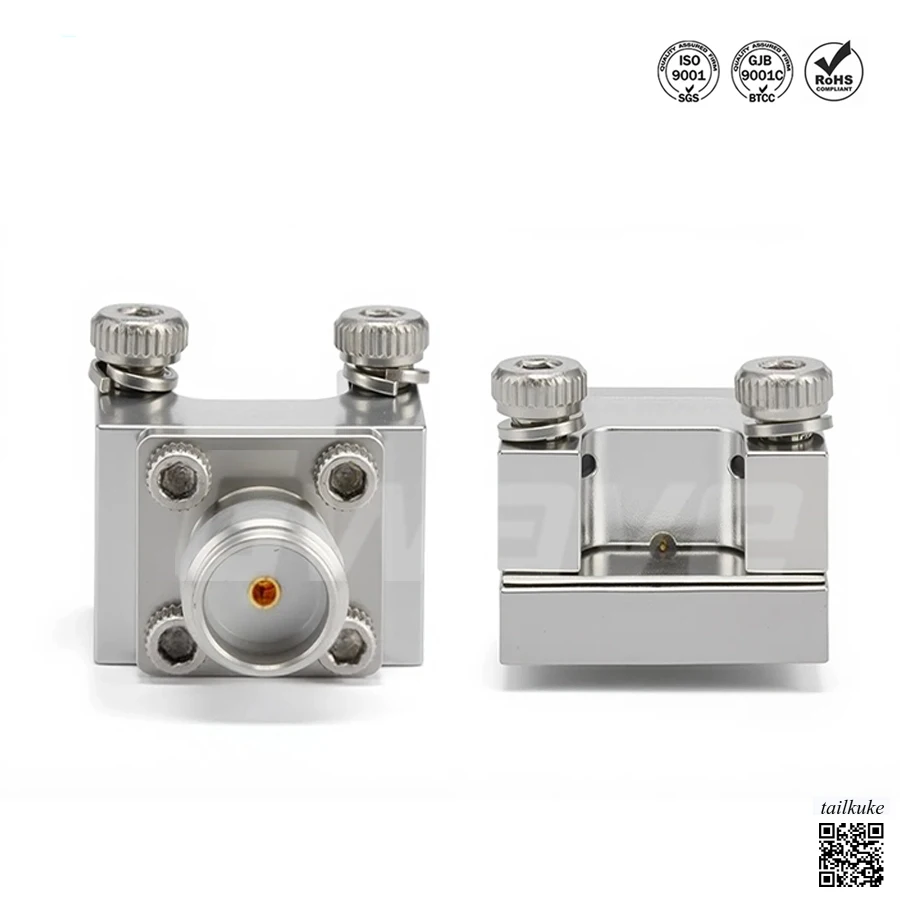 

SMA-KFD0830 Кромковой зажим, центральный штифт, беспаечный разъем, DC-26,5 ГГц