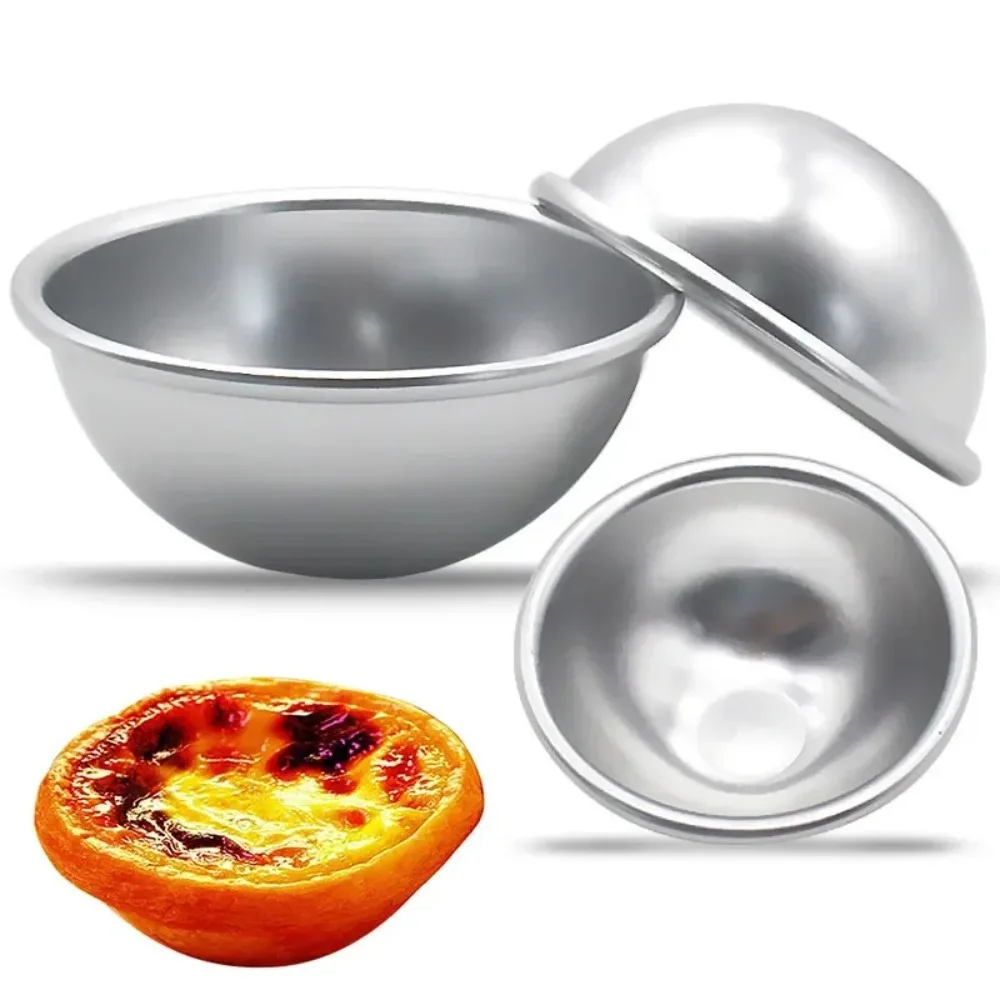 Round Half Ball Sphere Shaped Aluminum Cake Pan Fondant Decorating Pastry Tools Cake Decorating Tools Cake Tins Baking Moulds