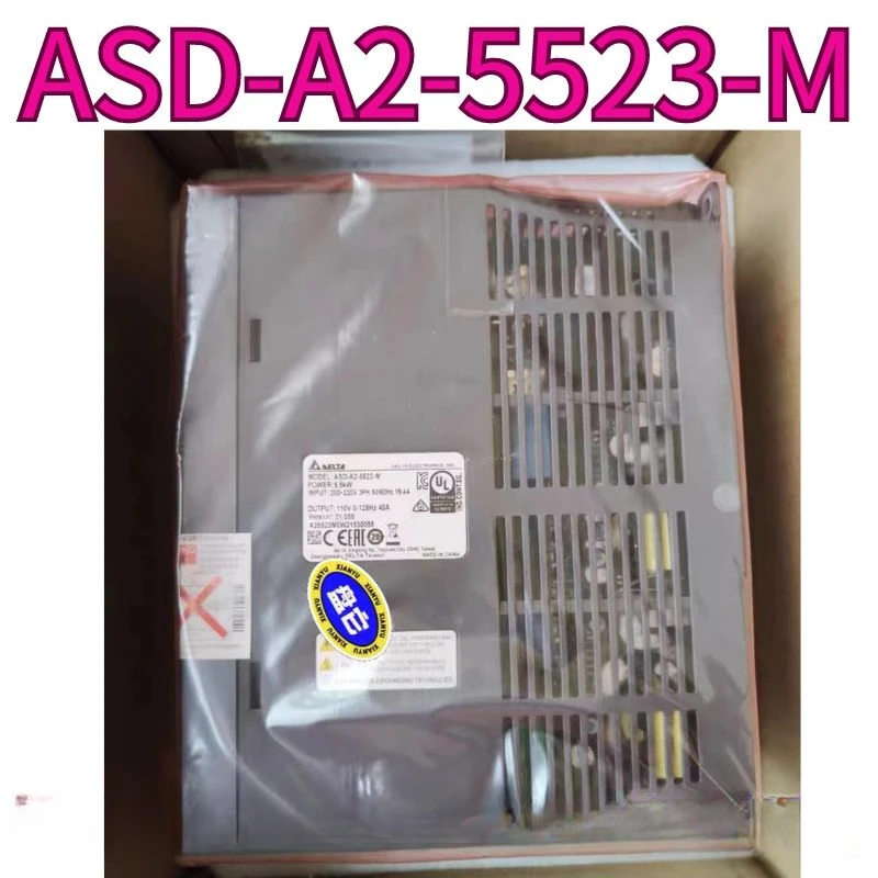 BC New servo drive ASD-A2-5523-M 5.5KW with a one-year warranty for quick delivery