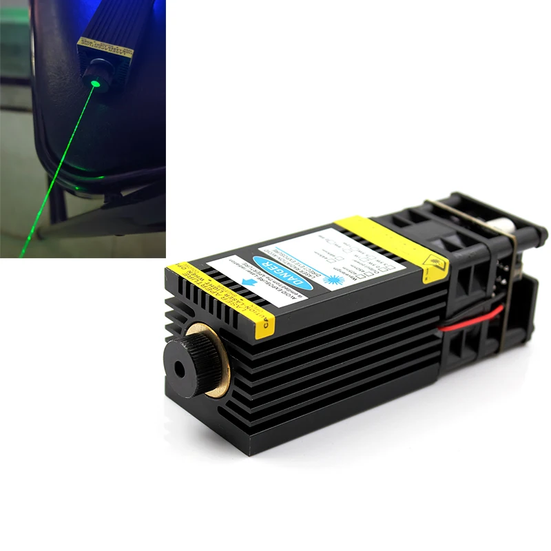 OXLases 532nm 200mW Green Laser Module 12V Focusable Laser