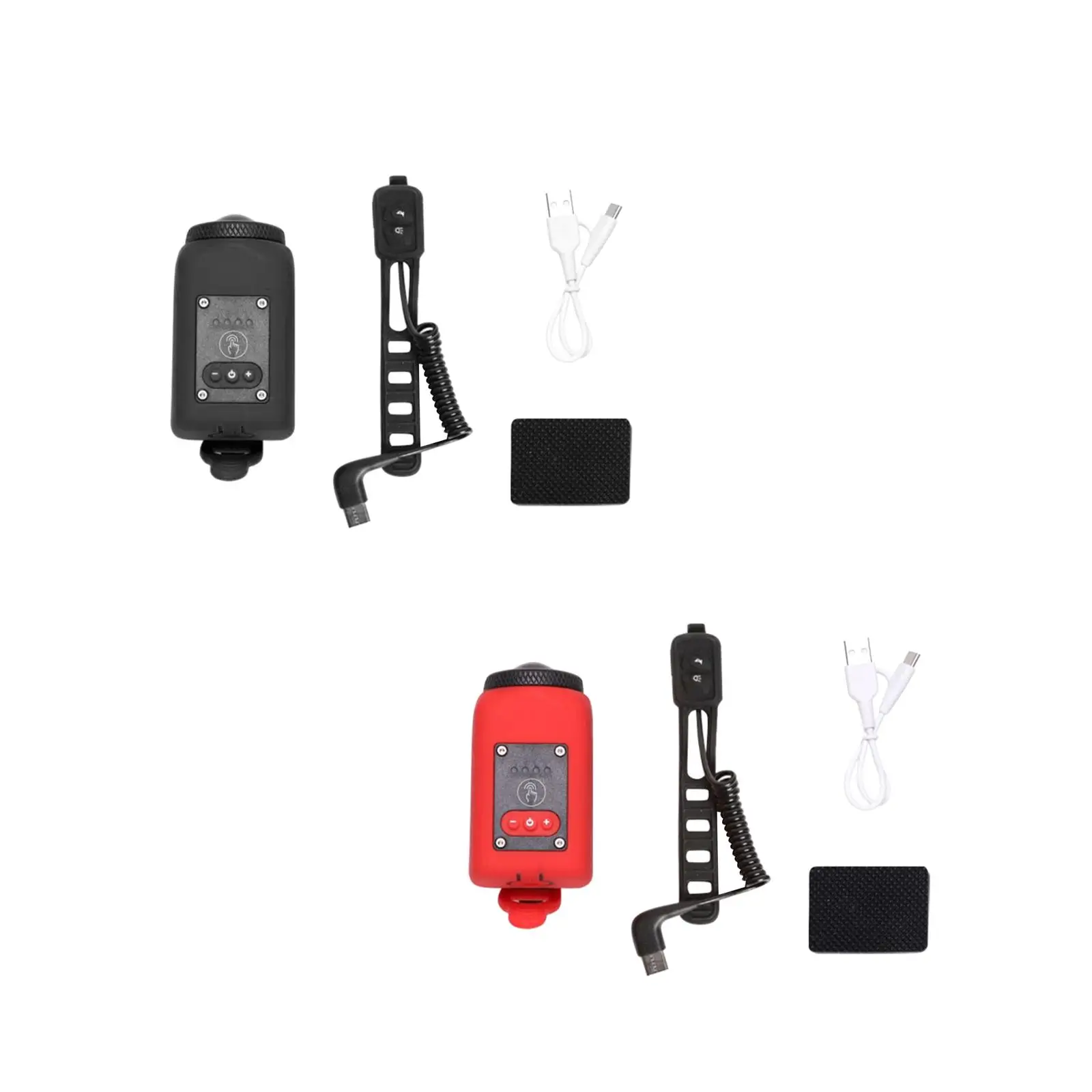 

Bike Light with Horn Bike Headlight Tail Lights Outdoor USB Rechargeable Back