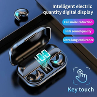 X57 Wireless Headphones Bluetooth Headphones with Charging Box LED Sports Stereo Noise Canceling In-Ear Headphones