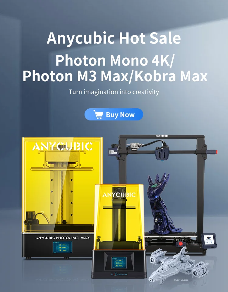 

ANYCUBIC FDM LCD 3D Printer For VIP(Please consult the seller before placing an order)