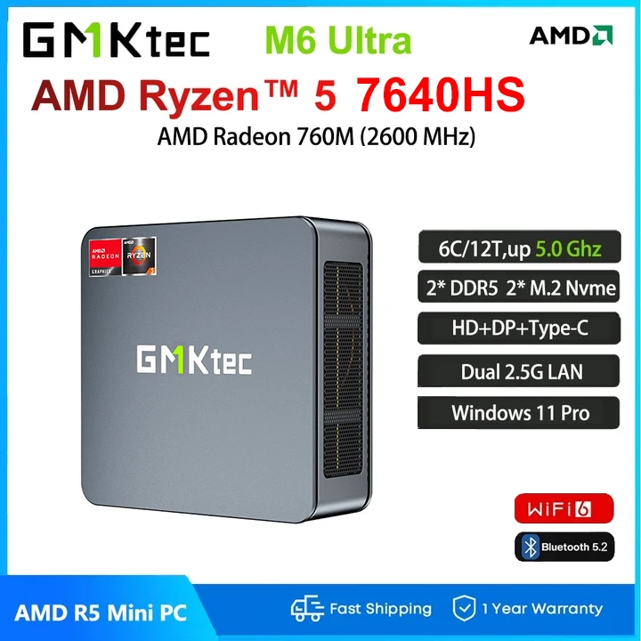 Gmktec M6 Ultra Amd…