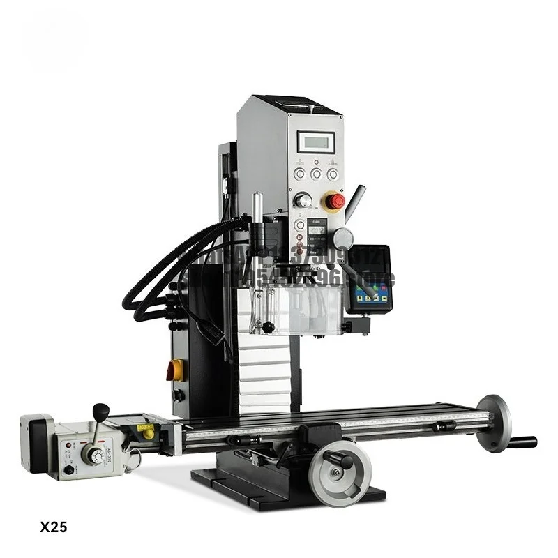 X25 Multifunctional Drilling and Milling Machine Household Small Milling Machine Bench Drill Miniature Drilling and Milling