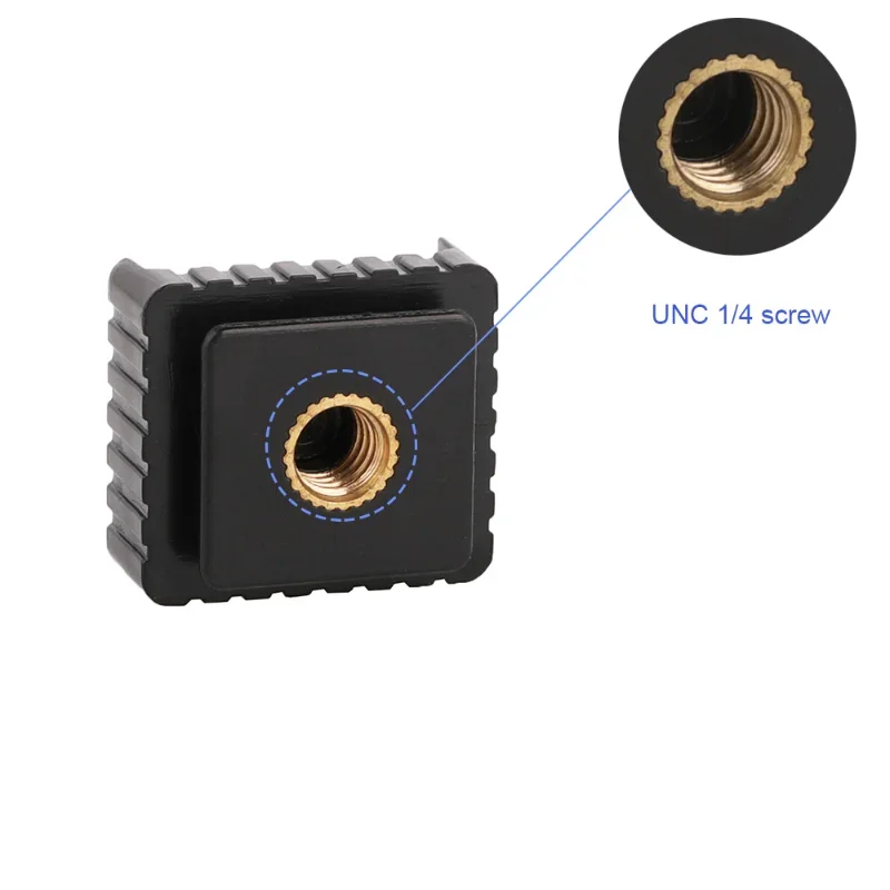 Аксессуары для камеры U Type 1/4 "SC-6 Горячий башмак Холодный башмак адаптер для вспышки Canon/Nikon/Sony