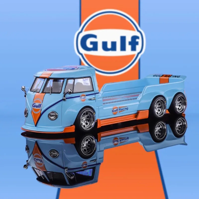 

Liberty64 сплав масштаб 1:64 VW T1 модифицированная модель прицепа для взрослых классическая коллекция подарок дисплей игрушка для мальчика