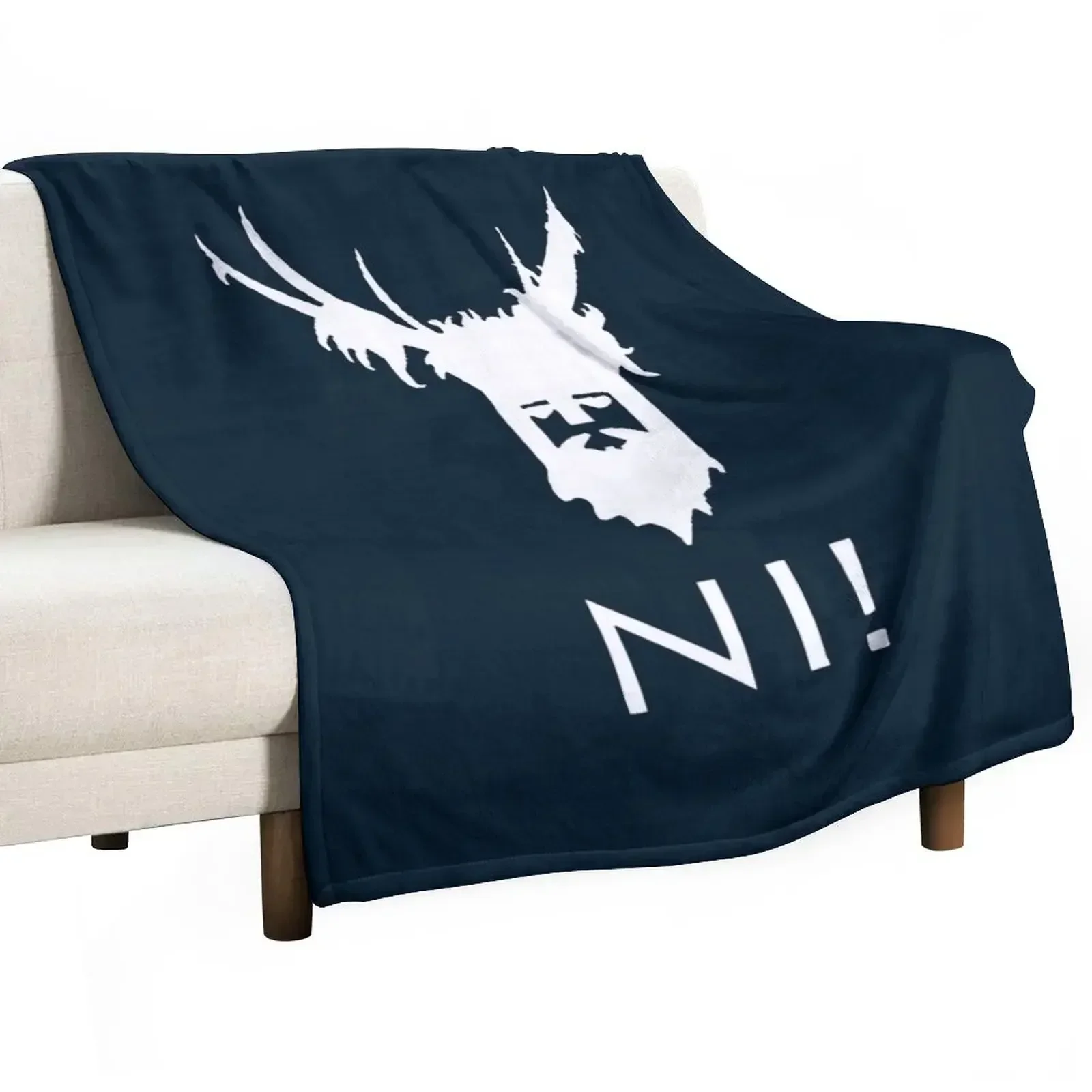 

knight who say ni Throw Blanket Bed Blankets For Sofas warm for winter Flannel Blankets