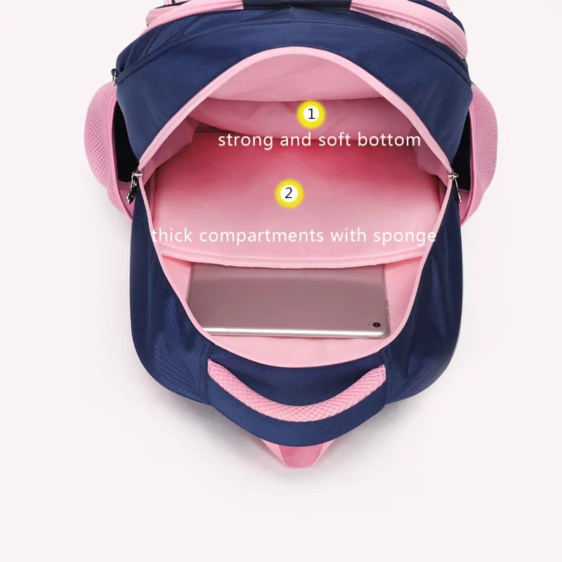 Mochila para niños de guardería, mochilas escolares para niñas, mochilas de viaje para niños, mochila rosa con ballesta para niños