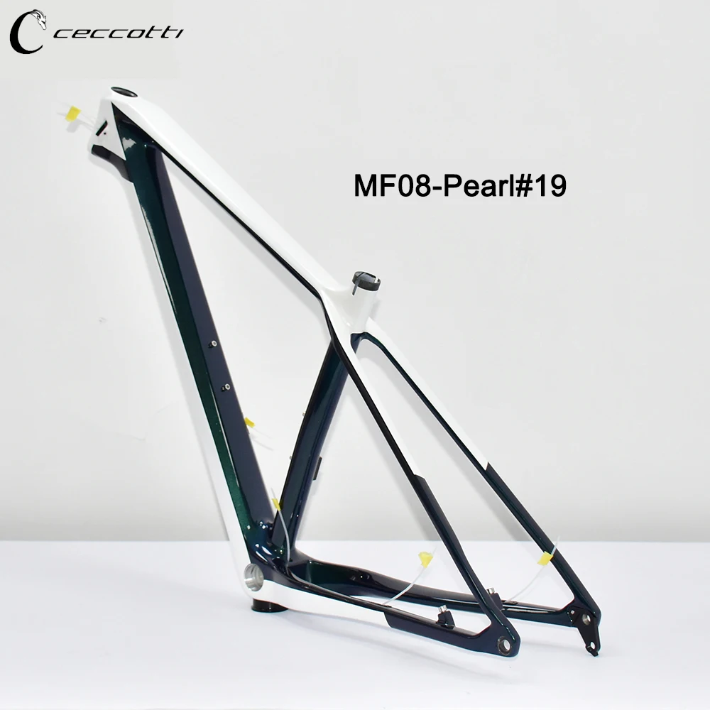 Carbon Mountain Bike Frame, 29 MTB, 12x148 Thru-Axle, 29er BSA73, 1-1/8-1-1/2 Disc Bicycle Frame