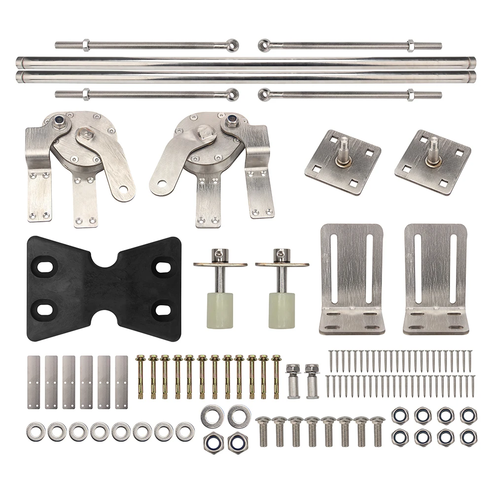 Heavy Dut y Swing Gate Door Bi-Fold Door Hardware Kit