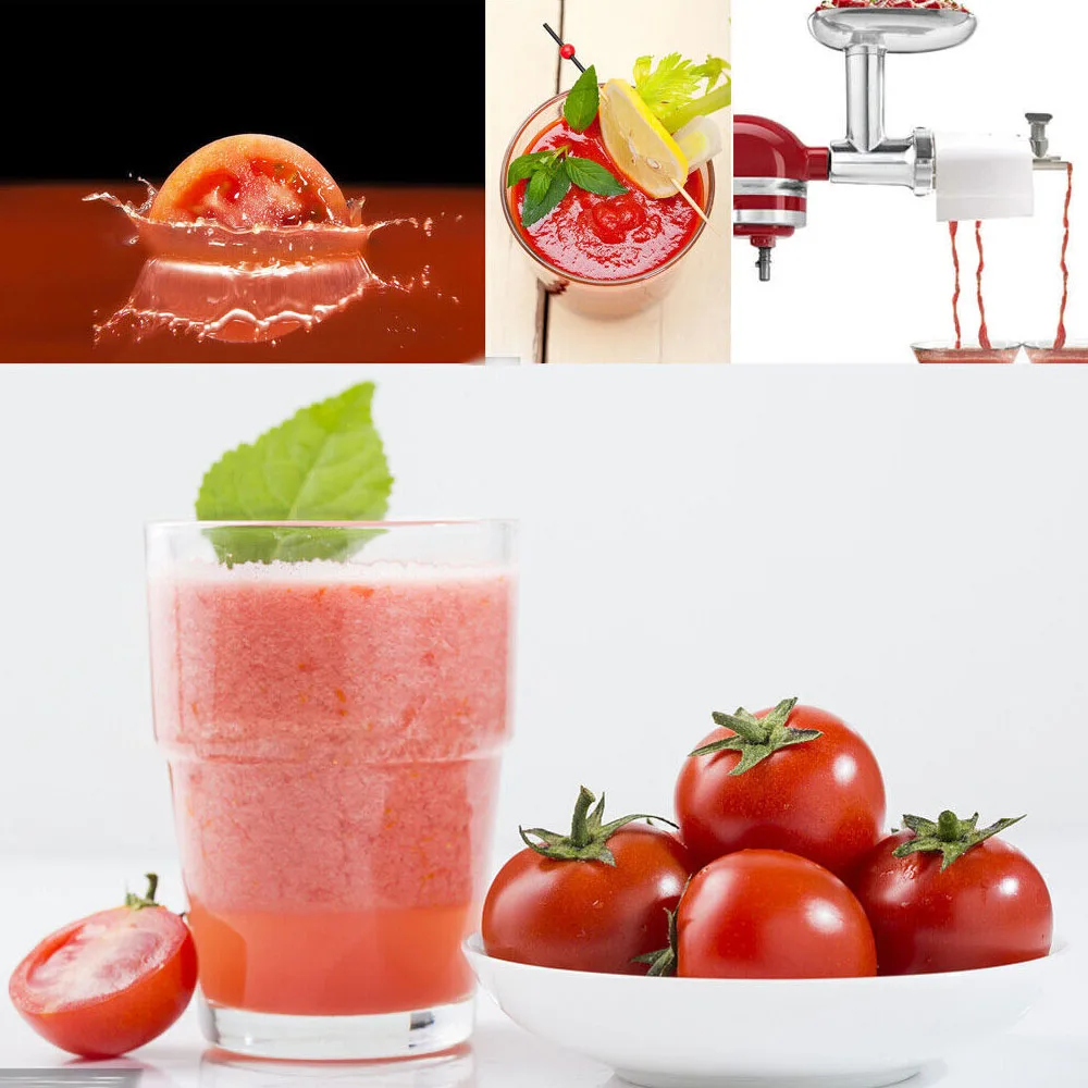 Fruit Vegetable Strainer Tomato Juicer Puree Grinder Sauce Maker Extractor Attachment Reamer For Kitchenaid Stand Mixers