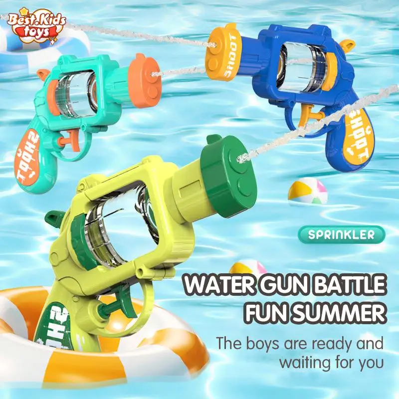 

Children's Pressing Water Gun Battle Splashing Toys Mini Summer Water Bath Game Swimming Pool Outdoor Toys Beach Boys Girls Gift