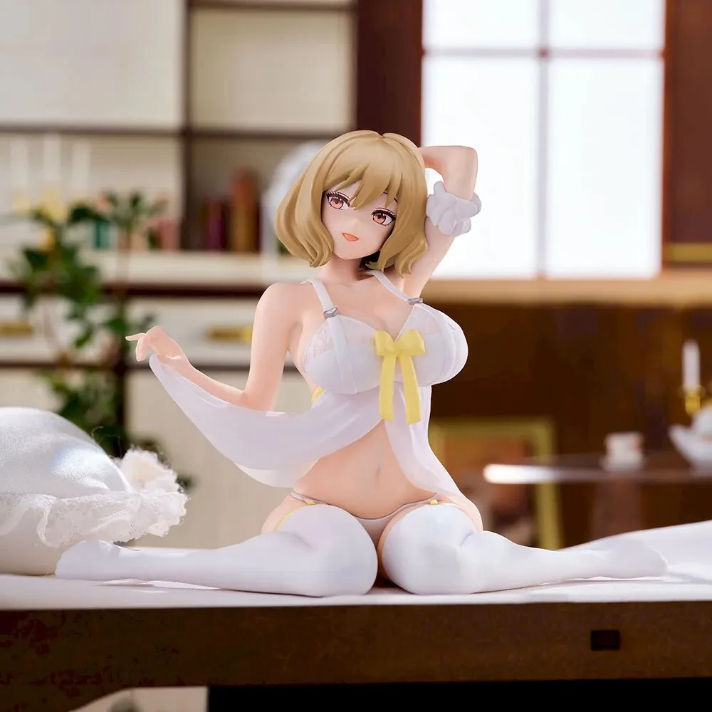 

Anime Character Beautiful Girl Figurine, Sexy Beauty Anis Sitting Posture Figurine Model Desktop Ornament Gift