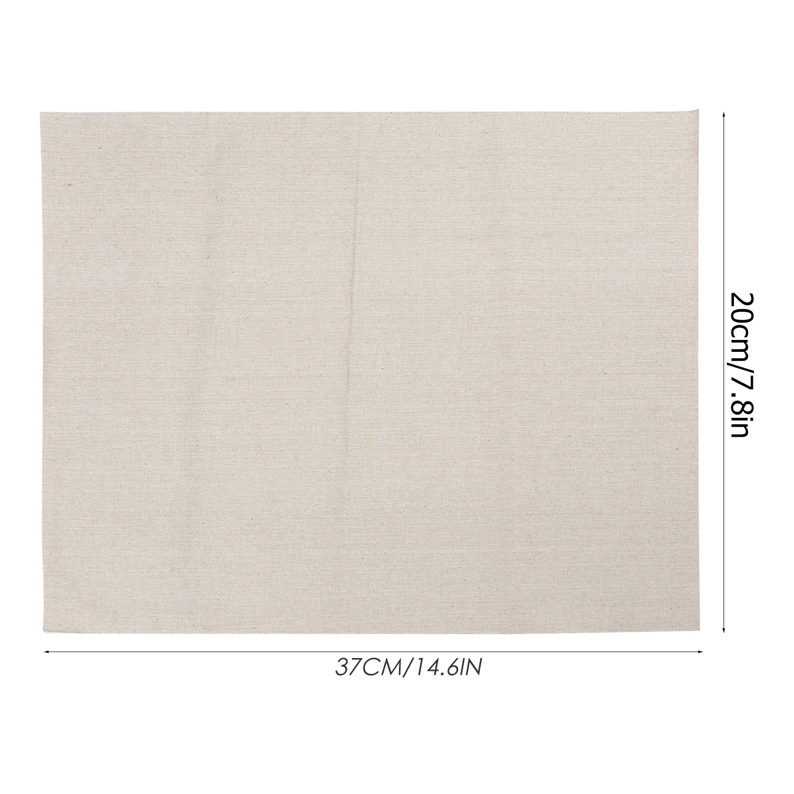 10 Blatt DIY Ölgemälde-Leinwand, blanko, Baumwollflachs, langlebig, atmungsaktiv, für Kunst, Party-Dekoration