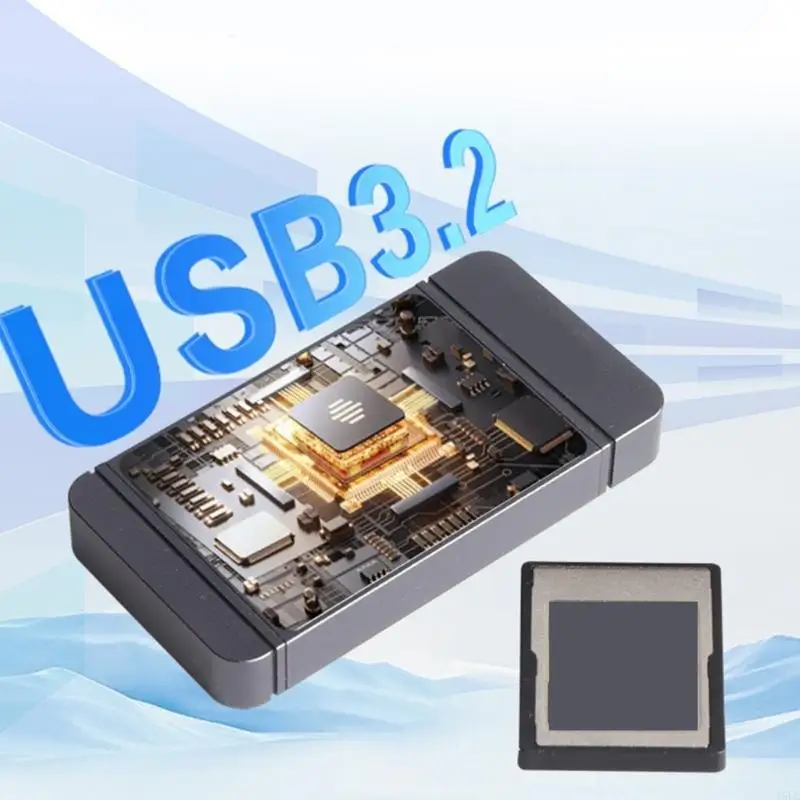 Aluminium 10 Gbps CFE Type A Lecteur USB 3.2 GEN 2 10 Gbit / ste